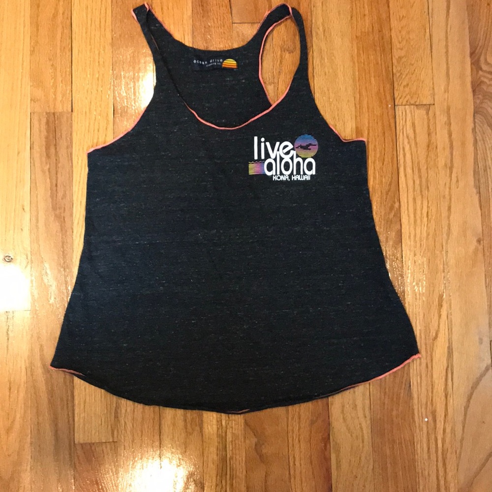 Ocean drive cute casual tank!
